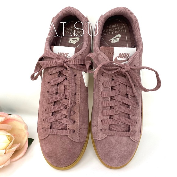 Nike Blazer Low SD Suede Smokey Mauve W AUTHENTIC - Picture 7 of 8